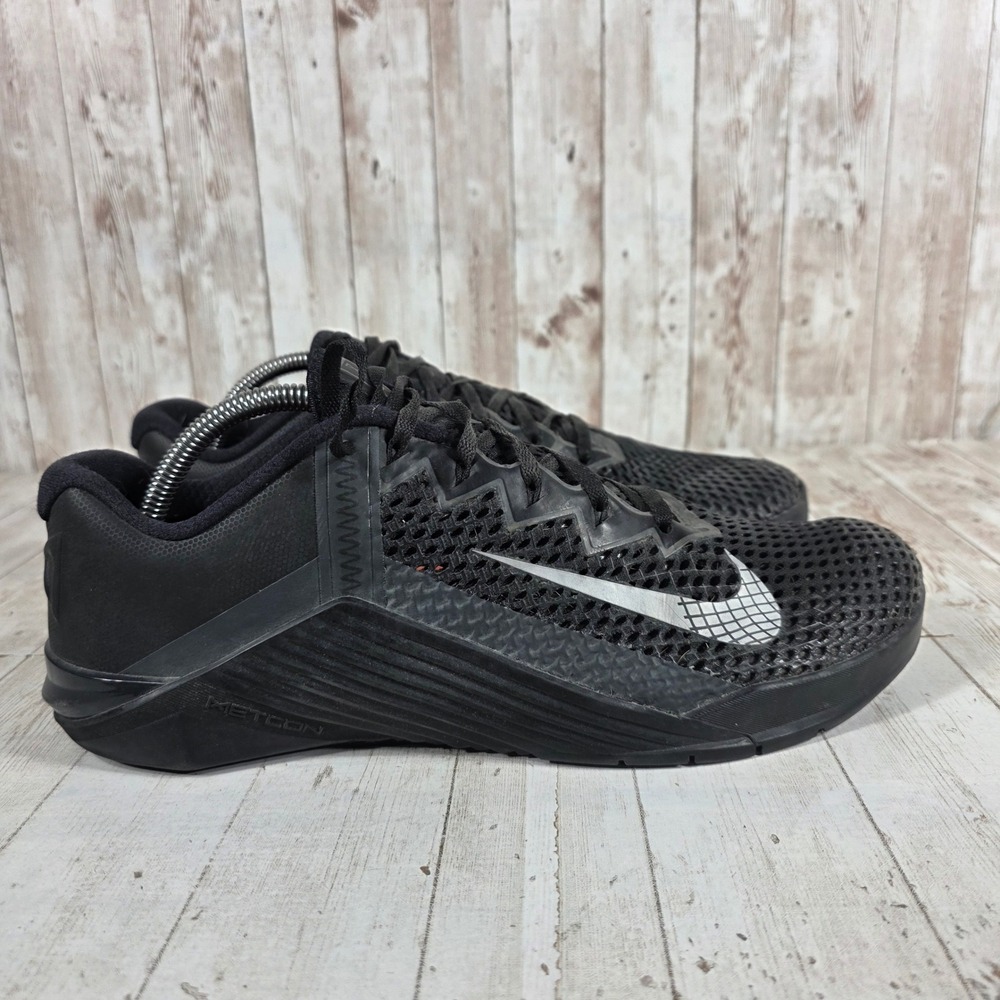 Nike Metcon 6 Mens Training Shoes Black Anthracite CK9388-001 Size 10.5